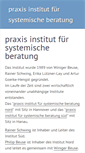 Mobile Screenshot of praxis-institut.de